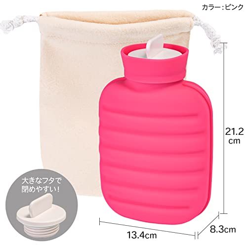 三宅化学(TP-miyake) ピンク 約1L シリコン 湯たんぽ 電子レンジ専用 441425_画像7