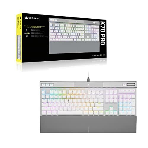 CORSAIR USB K70 RGB PRO WHITE white ge-ming keyboard 2022 model our company distinctive O
