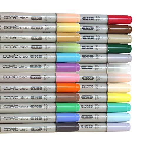 コピック(COPIC) Too コピック チャオ スタート 24色セット 日本製 多色 イラストマーカー マーカー マーカーペン_画像2