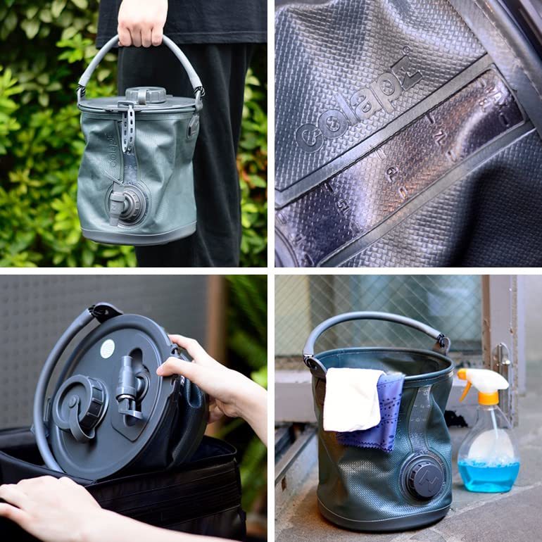 COLAPZkolapzCollapsible Water Carrier&Bucket folding Jug carrier 