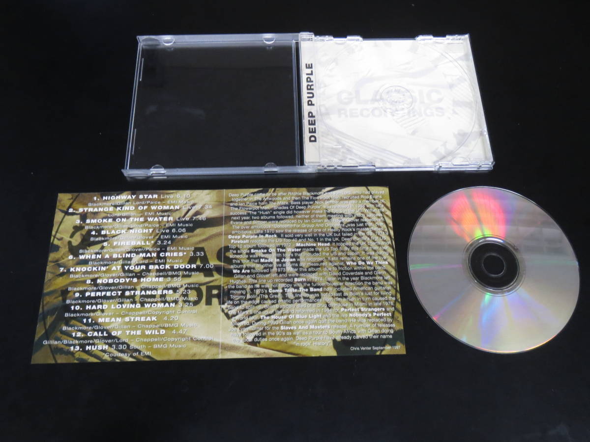 Deep Purple - Essential Rock 輸入盤CD（南アフリカ MMTCD 2007, 1997）_画像3