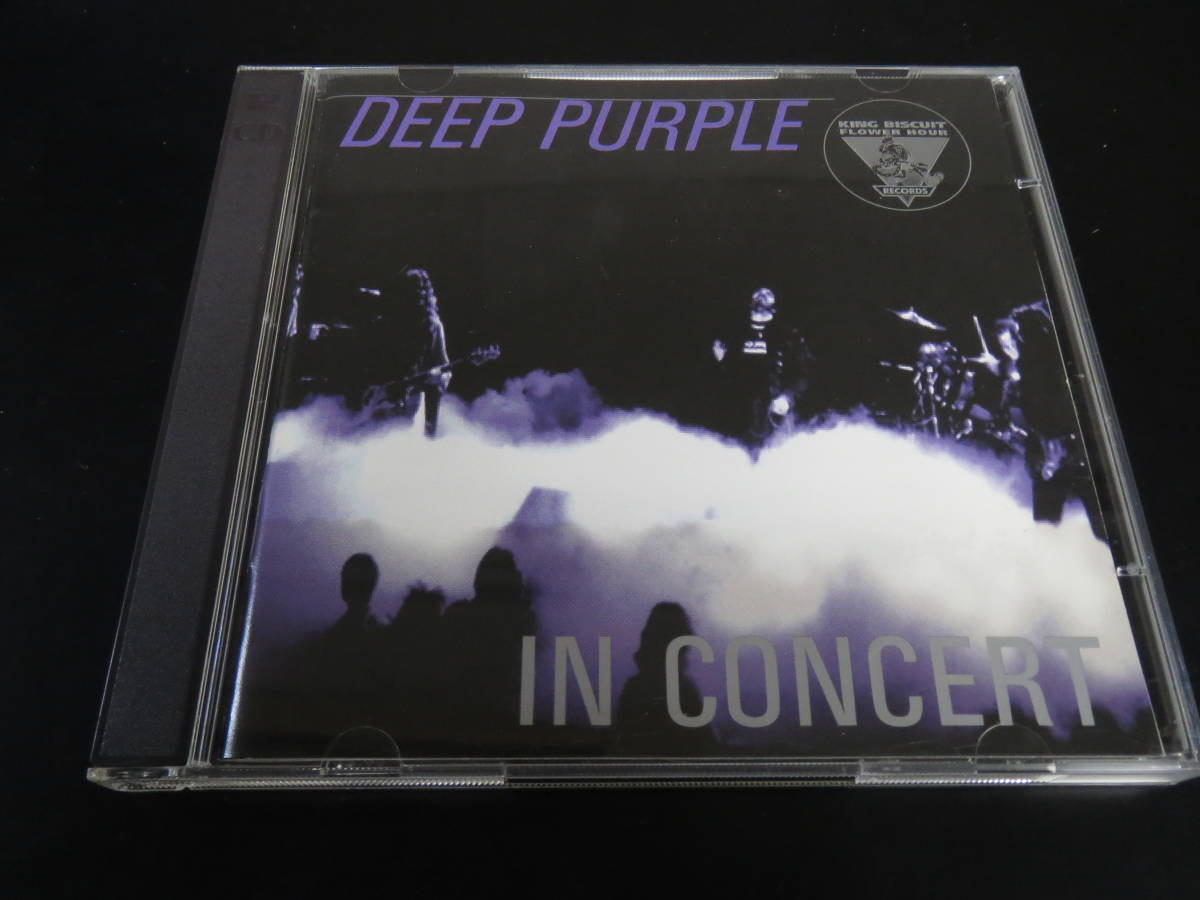 Deep Purple - King Biscuit Flower Hour Presents: Deep Purple in Concert 輸入盤２ｘCD（アメリカ 70710-88002-2, 1995）_画像1