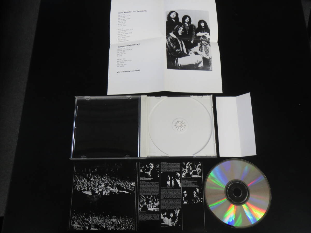 帯付き！ディープ・パープル/ロイヤル・フィルハーモニック・オーケストラ Deep Purple 国内廃盤CD（WPCP-4016, 1990）