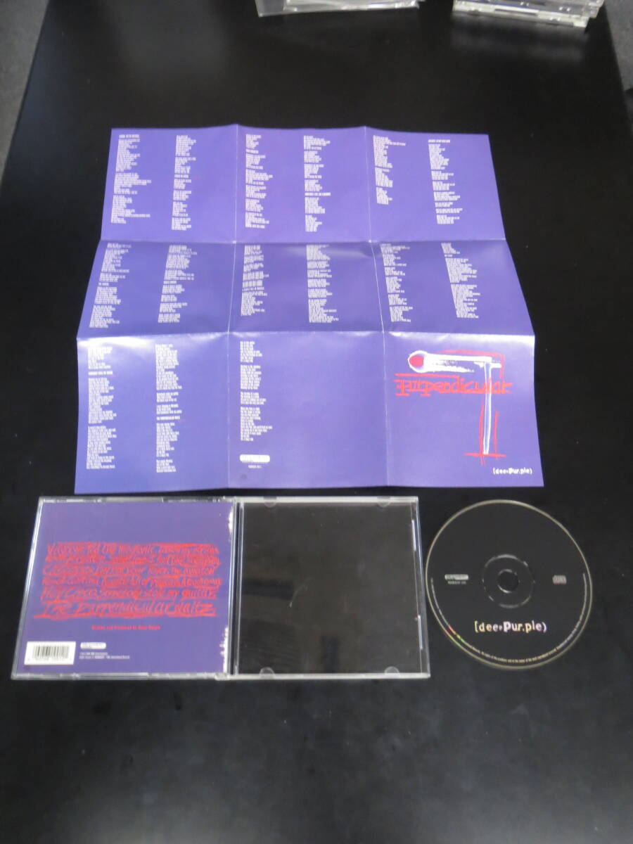 Deep Purple - Purpendicular 輸入盤CD（アメリカ＆カナダ PROMINENT 1001, 1996）