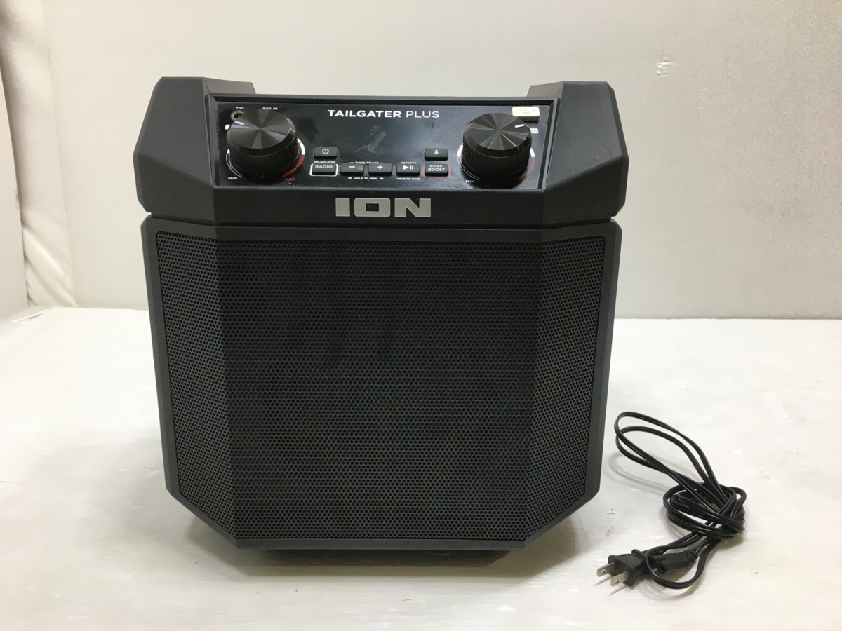 送料着払い◆ION AUDIO TAILGATER PLUS iPA98（中古現状品・動作品）_画像1