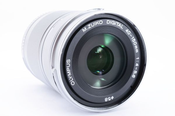 【クリアな光学・フード付き】 OLYMPUS オリンパス M.ZUIKO DIGITAL ED 40-150mm F4.0-5.6 R レンズ　ミラーレス一眼カメラ #191_画像4