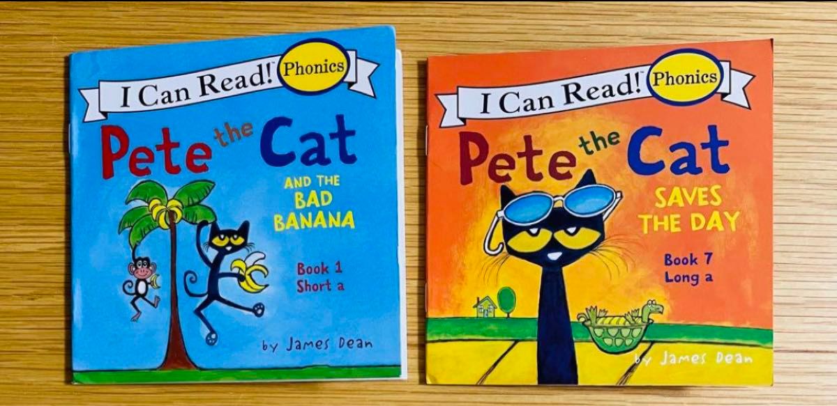 I Can Read  Pete the cat 英語絵本　フォニックス　ねこのピート 多読 絵本 Reading