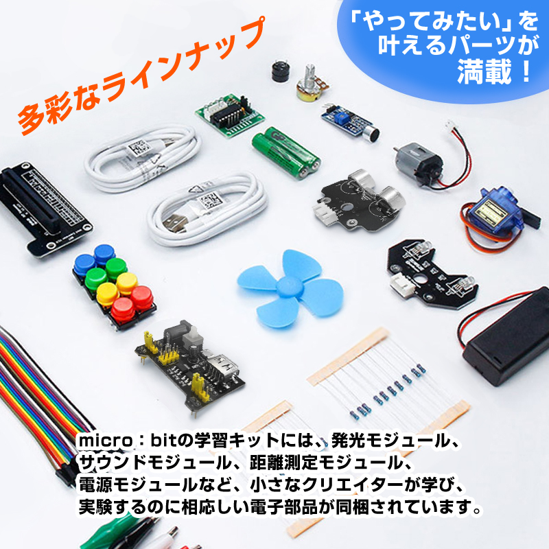 micro:bit マイクロビット v2.2 最新版 純正品 簡単 プログラミング 小学生 日本語教材 初心者 おすすめ 子供 誕生日 プレゼント おもちゃ