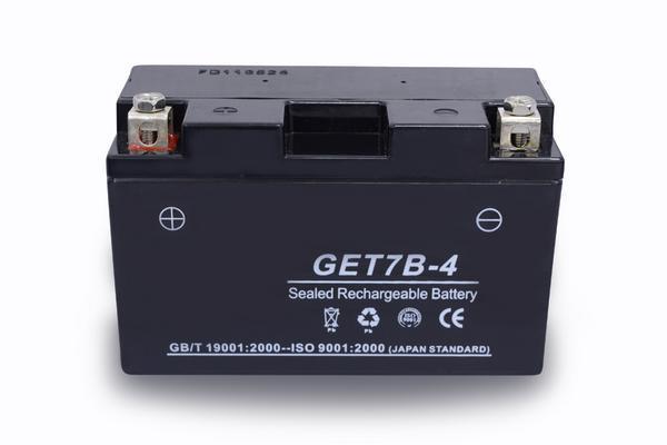 新品 バッテリー ジェル 充電済 GET7B-4 YT7B-BS GT7B-4 互換 シグナスX XC125SR TT250R YP250S マジェスティレイド_画像2