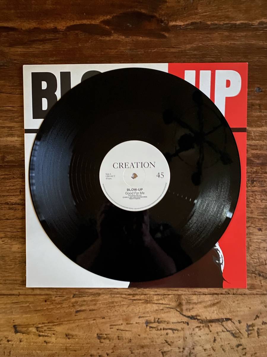 Blow Up「Good For Me」UK盤 12inch UK Indie Guitarpop Creation ギターポップ インディーポップ インディーロック クリエイション_画像3