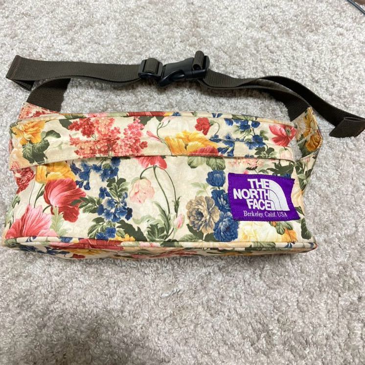 THE NORTH FACE PURPLE LABEL[ North Face purple lable ]. floral print body bag free shipping 