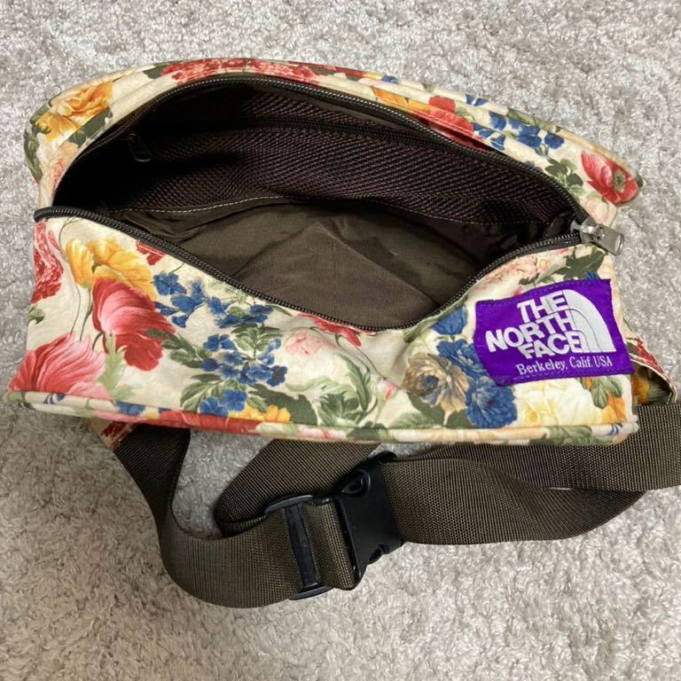 THE NORTH FACE PURPLE LABEL[ North Face purple lable ]. floral print body bag free shipping 