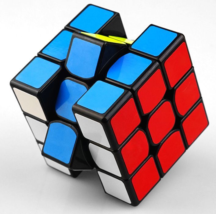 ルービックキューブ 知育玩具 3×3×3 マジックキューブ スピードキューブ 脳トレ 脳トレーニング 6面6色 立体パズル_画像2
