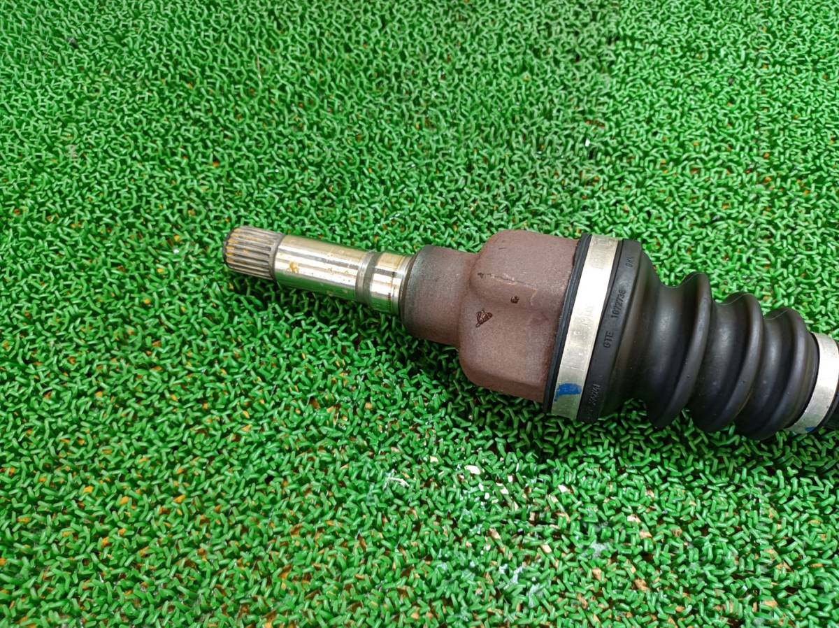  Peugeot 208 ABA-A9HM01 2015 year front drive shaft right shipping size [2L] NSP85213*