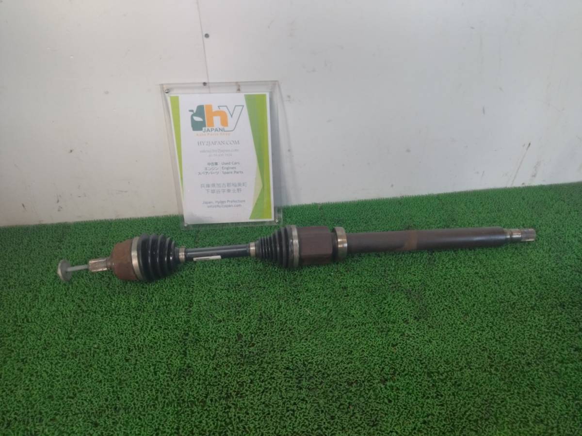  Volvo V40 DBA-MB4164T 2014 year front drive shaft right shipping size [2L] NSP87402*