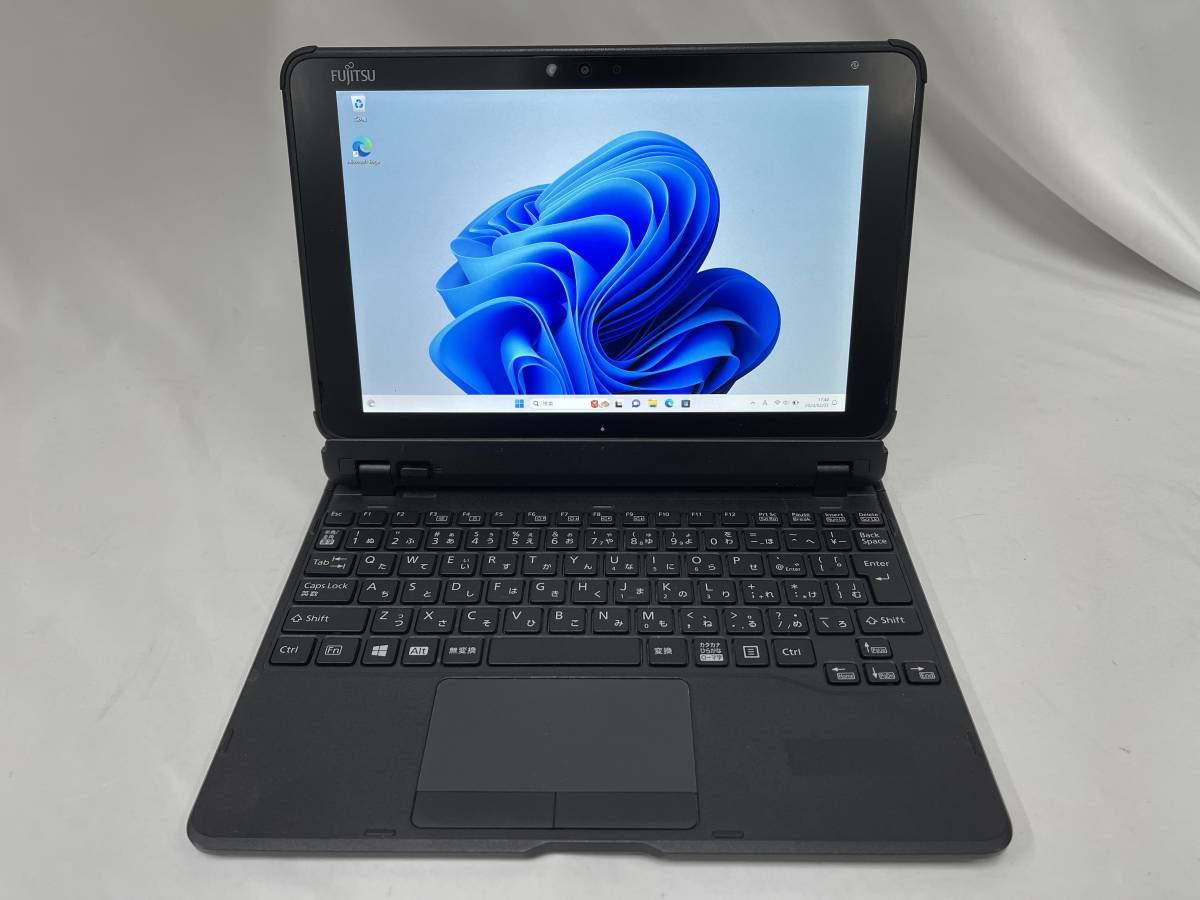 富士通 タブレット ARROWS Tab Q5010/CB［Intel Celeron N4000／メモリ4GB／eMMC 64GB／Win11／10.1型（1920×1200）］ジャンク品 481_画像1