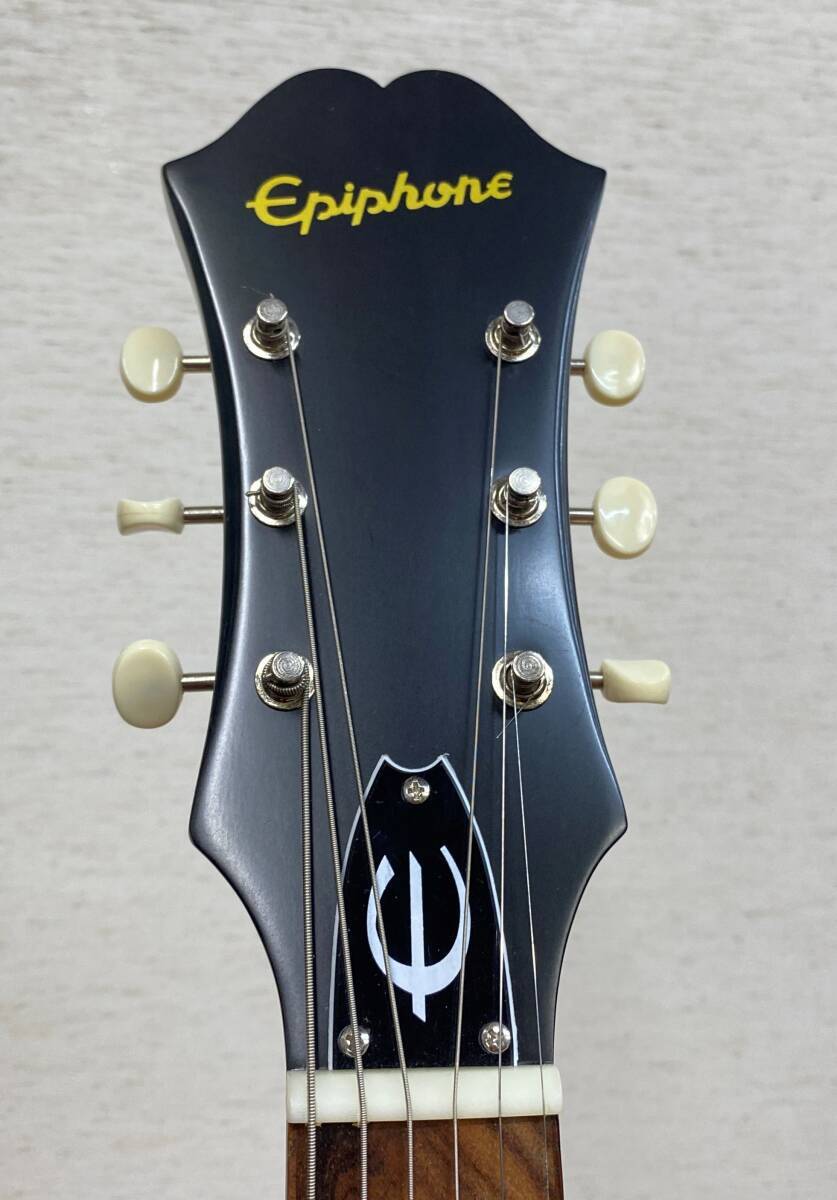 美品★EPIHONE エピフォン E422T フルアコースティックギター★の画像2