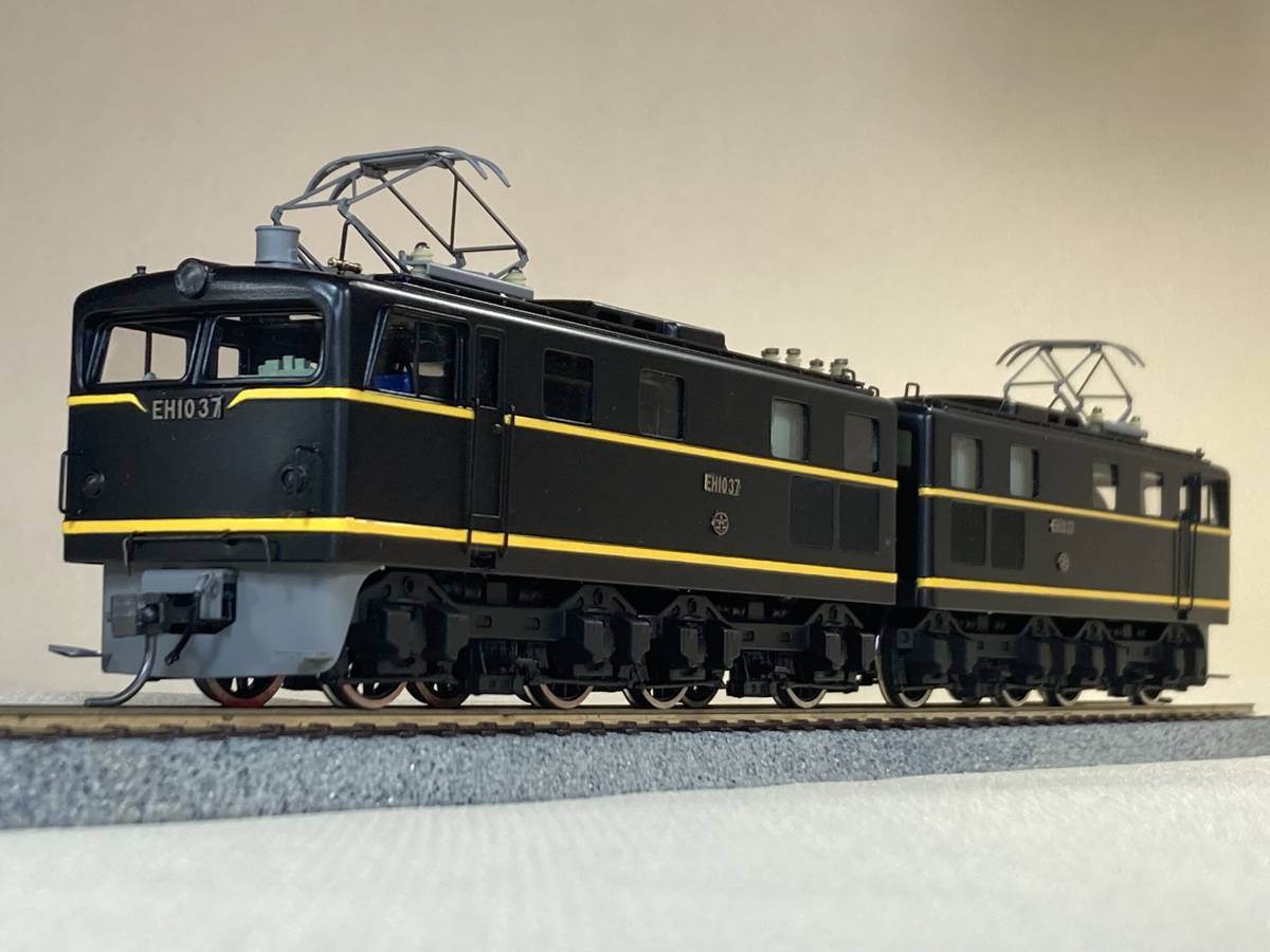  beautiful goods HO*ka loading (KTM)EH10 37 serial number ( mass production type * black color painting + yellow color obi + black push car )MP gear equipment (1 car body single . possible to run )