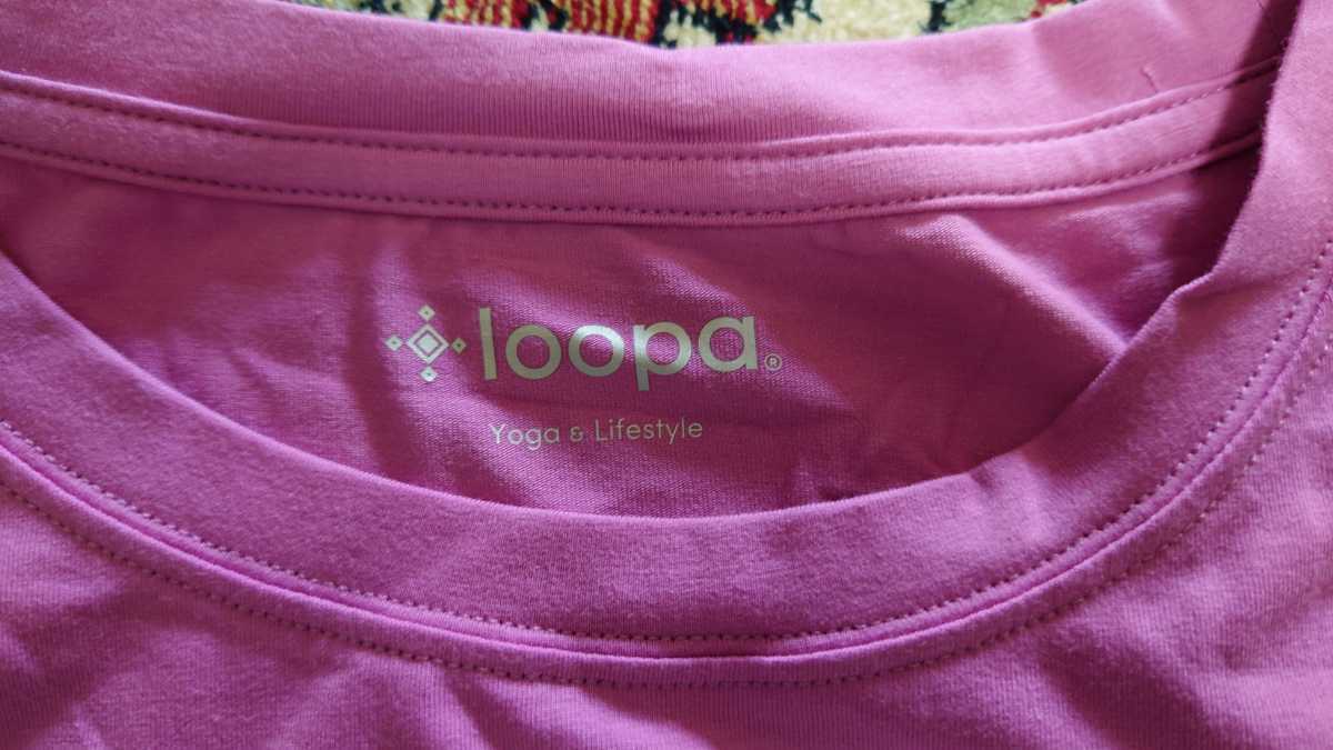 loopa 長袖のチュニック　Ｌ　接触冷感　ヨガ_画像3