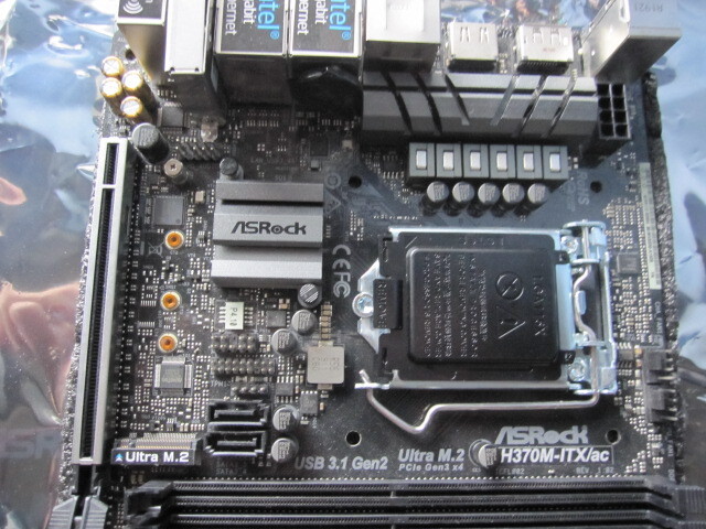 ASRock H370M-ITX/ac H370 LGA1151 DDR4 USB3.1 SATA6Gb/s Mini-ITX_画像2