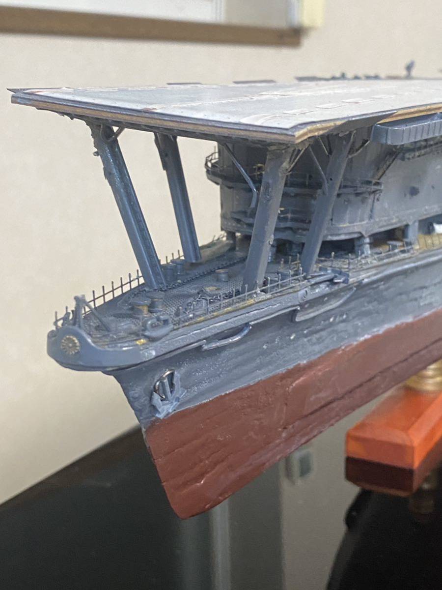 ディアゴスティーニ 模型 赤城 日本海軍 艦船模型 プラモデル インテリア アクリルケース付き 1円スタート 引き取り限定_画像7