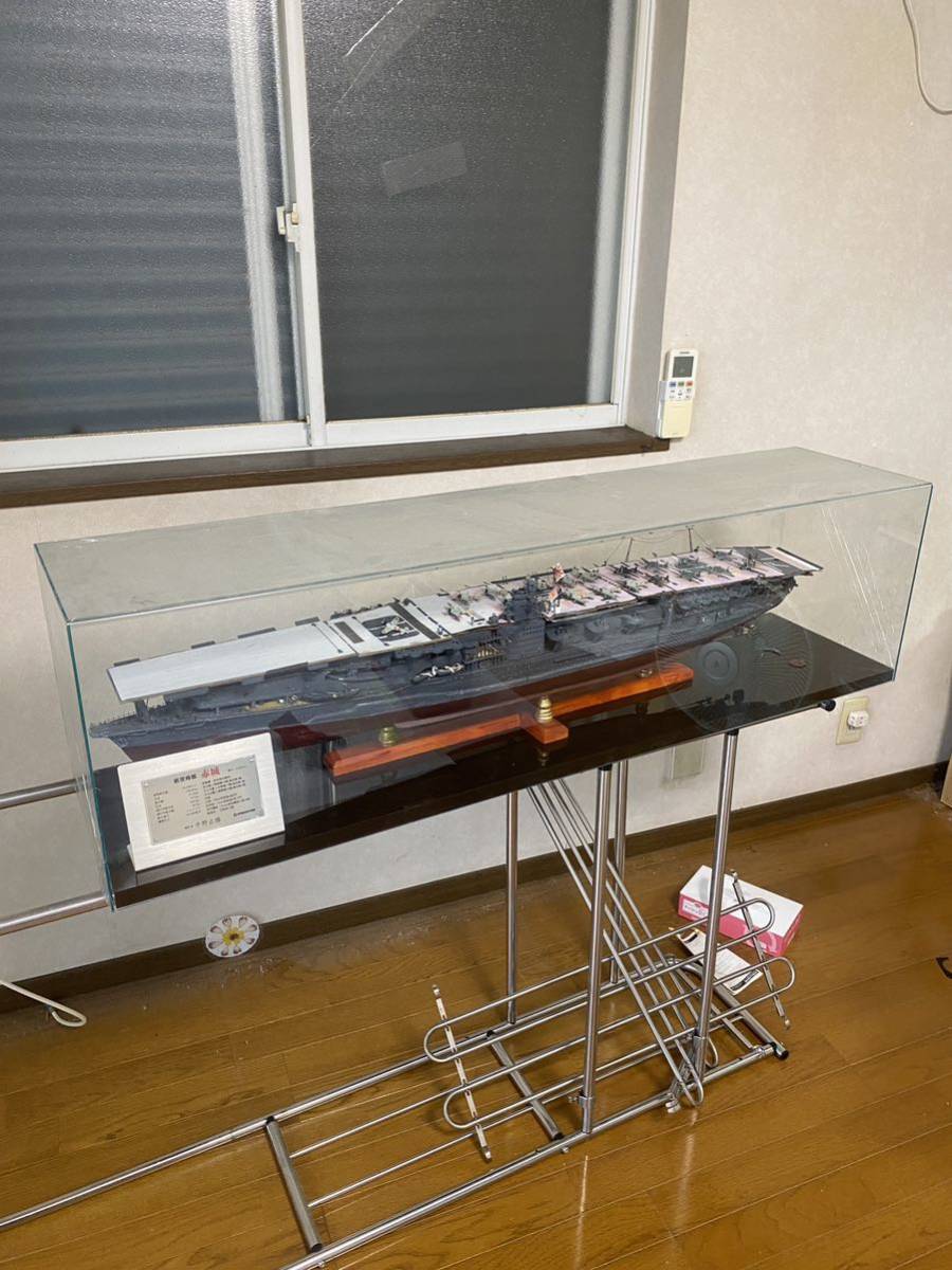 ディアゴスティーニ 模型 赤城 日本海軍 艦船模型 プラモデル インテリア アクリルケース付き 1円スタート 引き取り限定_画像8
