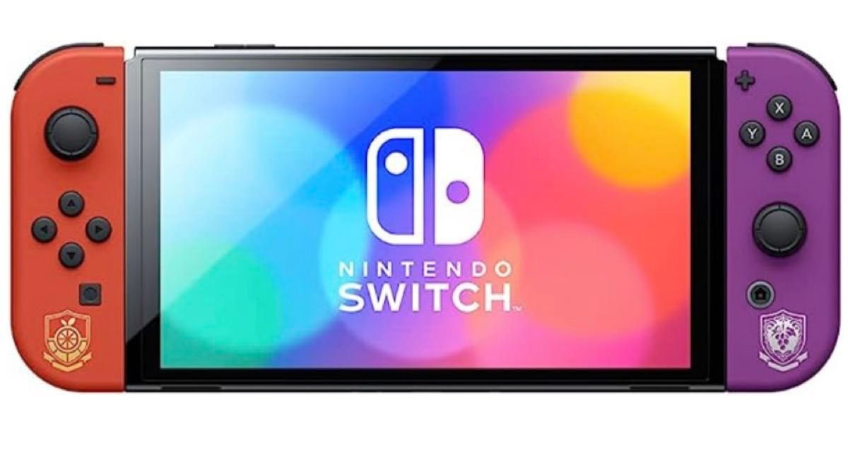 Nintendo Switch（有機ELモデル） スカーレット・バイオレットエディション 本体
