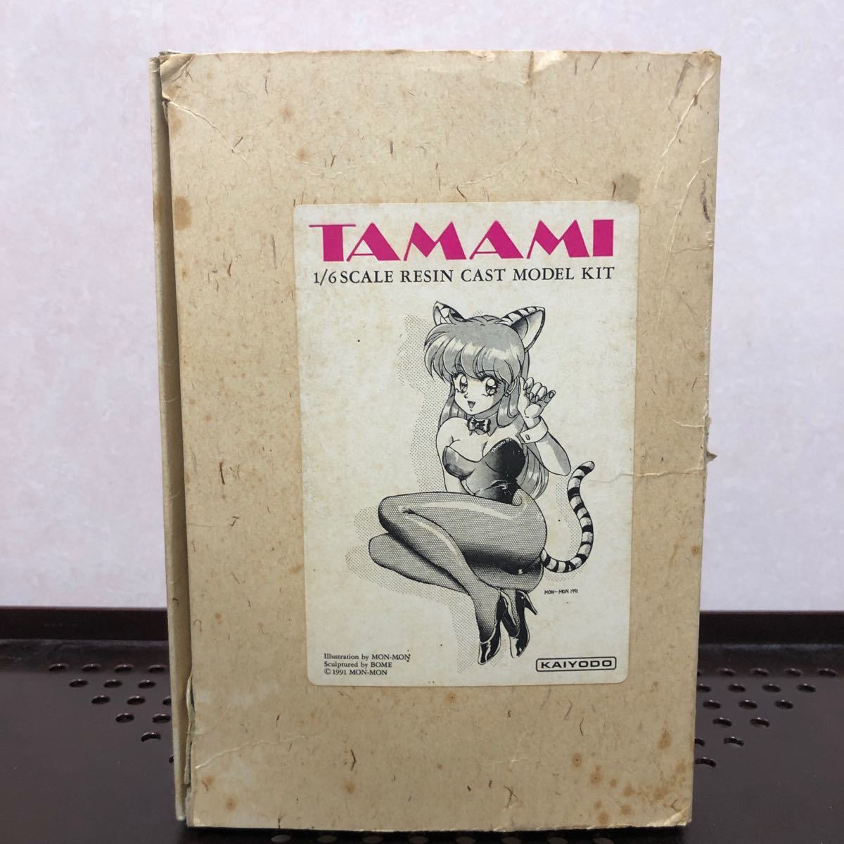 498 未組立 TAMAMI タマミ 海洋堂 ボーメ ガレージキット レジンキット レジンキャスト フィギュア 模型 ネコミミ_画像1