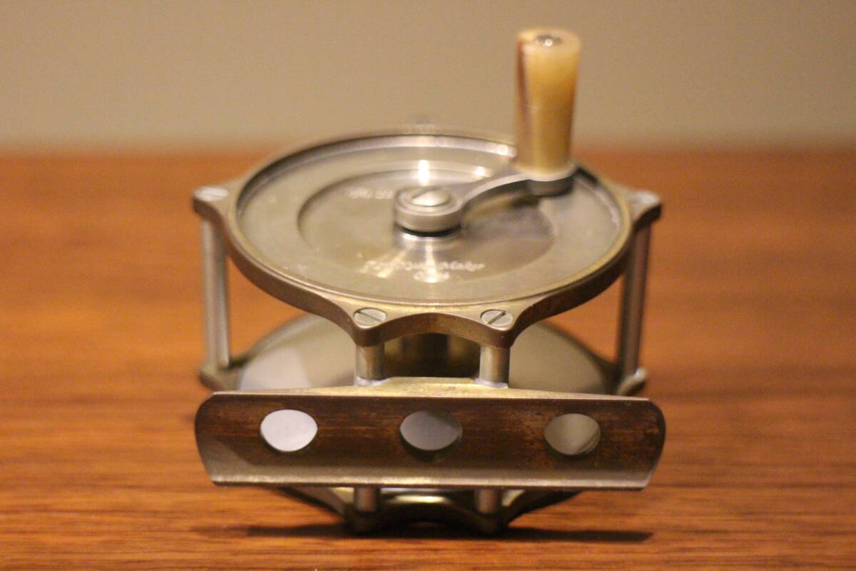 レア LEONARD MILLS Bi-METAL Ron Kusse Maker フライ リール レア LEONARD MILLS Bi-METAL Ron Kusse Maker フライ リール