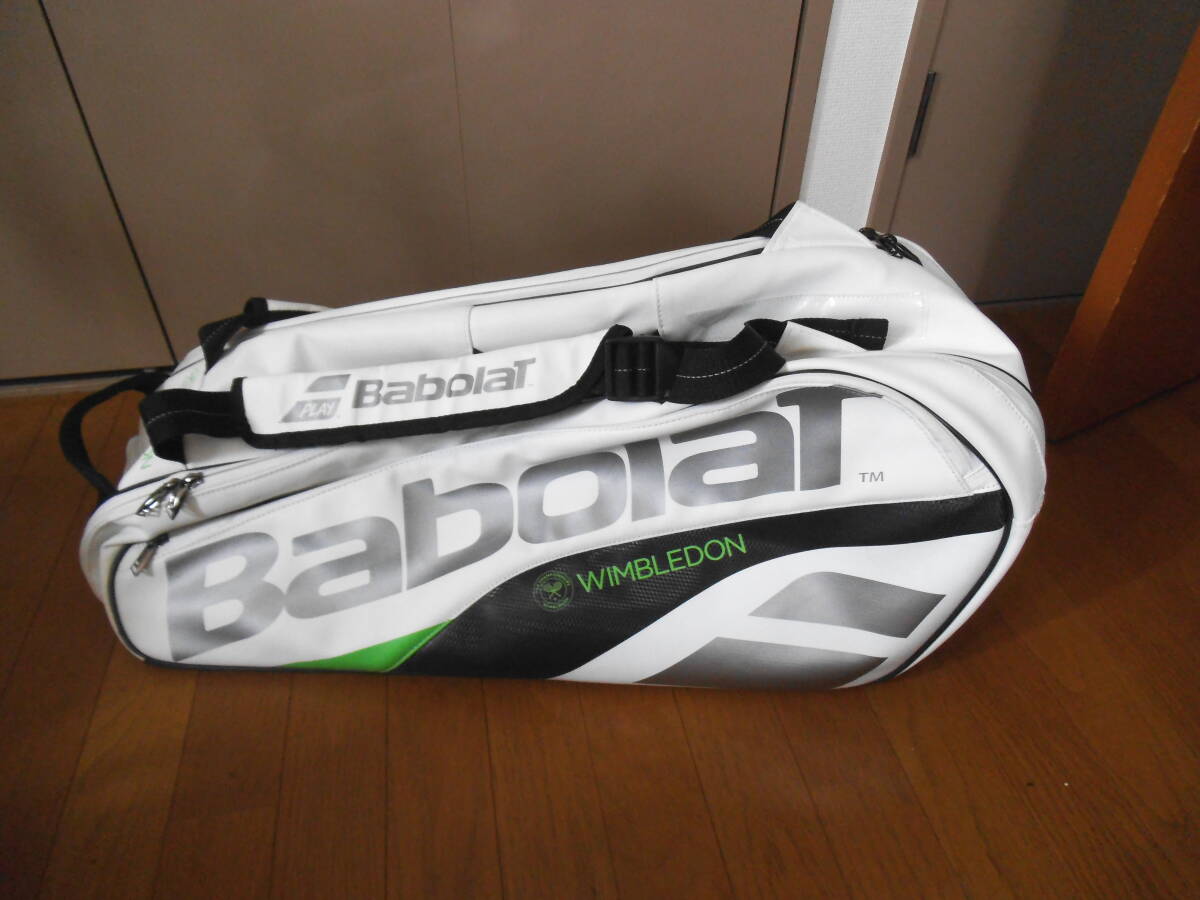 ★babolat バボラ　ウィンブルドン 限定 ラケットバッグ 全英モデル　美品_画像1