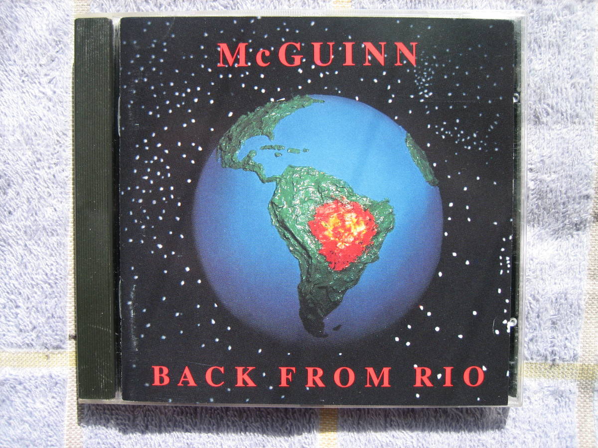 CD　ロジャーマッギン　Back from Rio　輸入盤・中古品　Roger McGuinn　The Byrds　ザ・バーズ_画像1