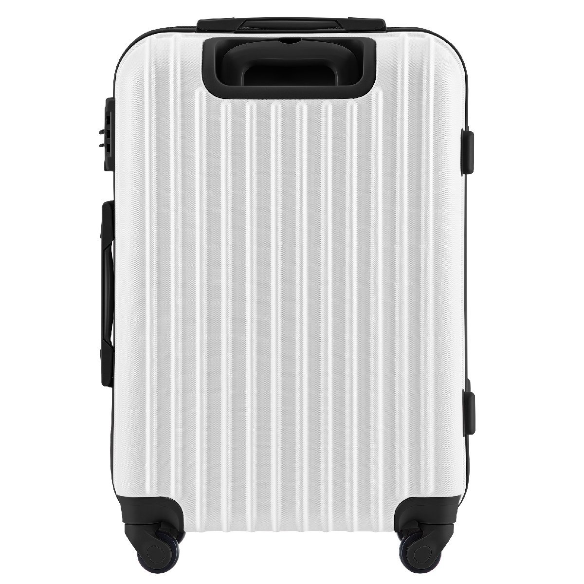  suitcase carry bag M size Carry case travel travel super light weight TSA lock installing 4 day -7 day medium sized white black 