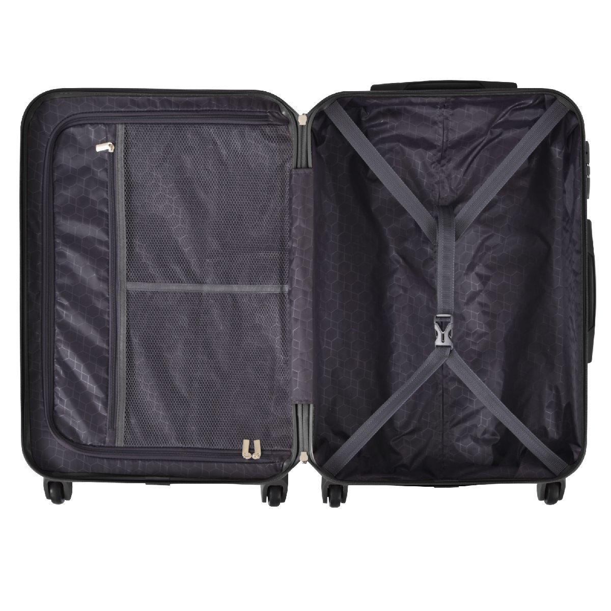  suitcase carry bag M size Carry case travel travel super light weight TSA lock installing 4 day -7 day medium sized white black 