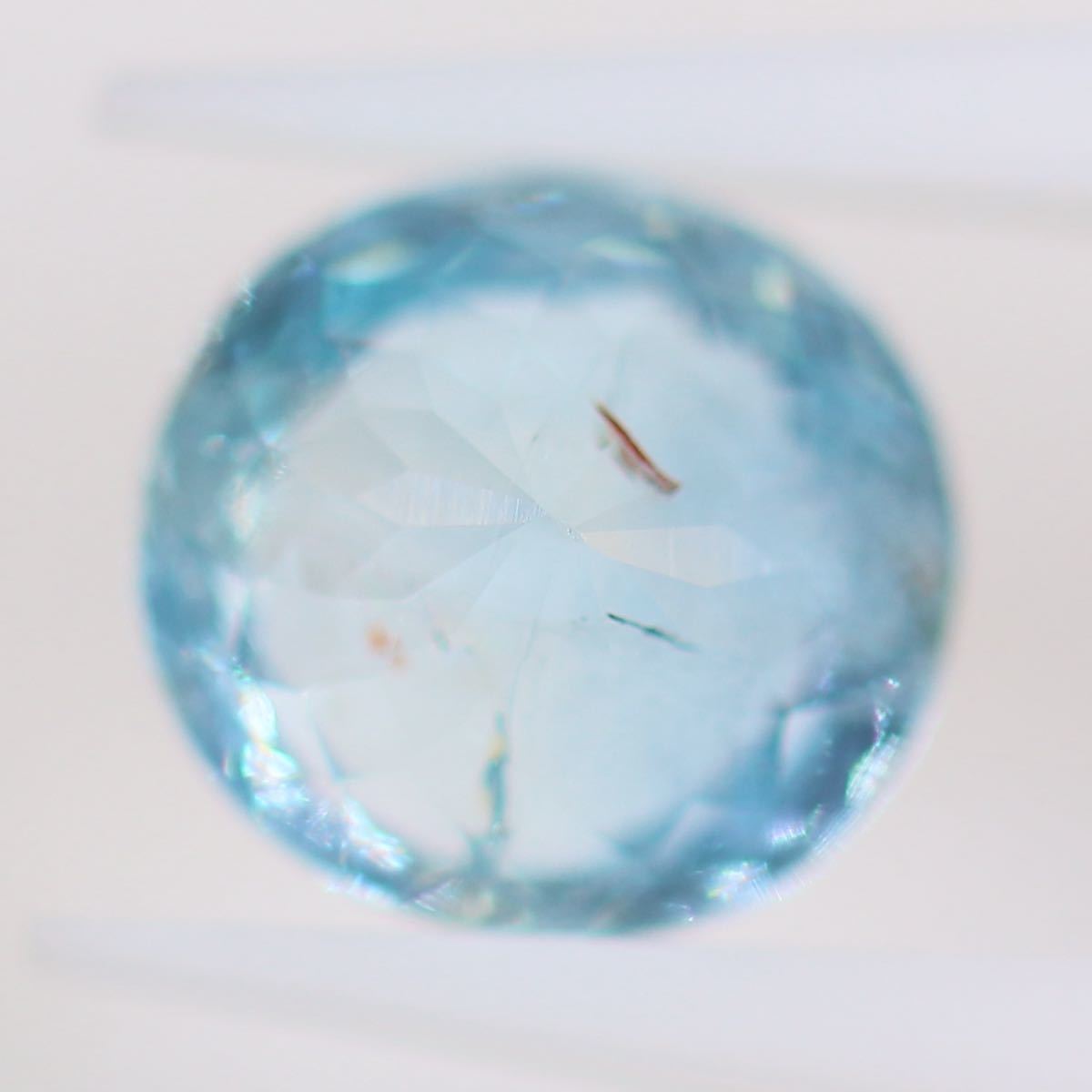 [ natural aquamarine ]1.90ct Brazil production loose color stone unset jewel gem [4185S]