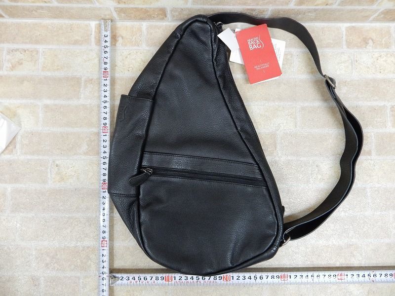 未使用品! Healthy Back Bag / ヘルシーバックバッグ レザー ボディバッグ 【6585y1】_画像3