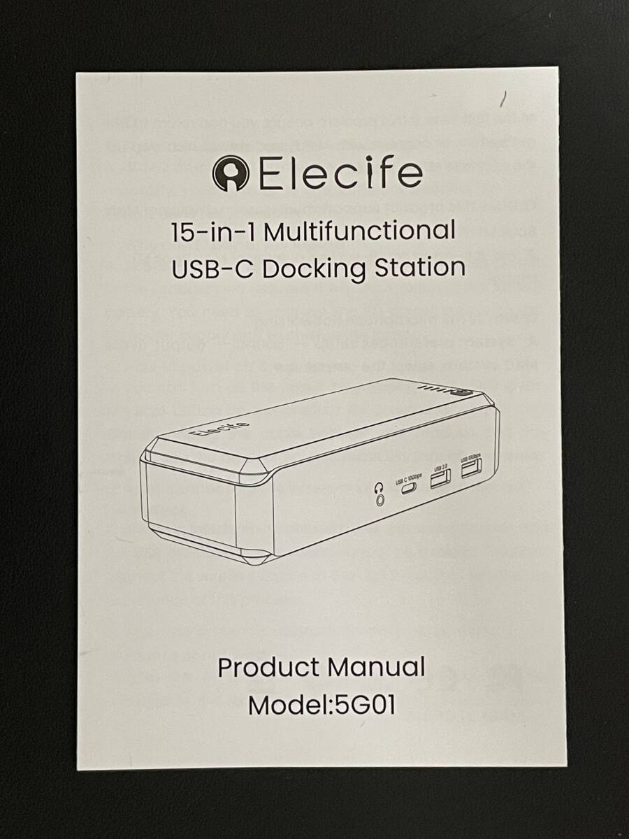Elecife 15-IN-1 USB-C ドッキングステーション_画像5