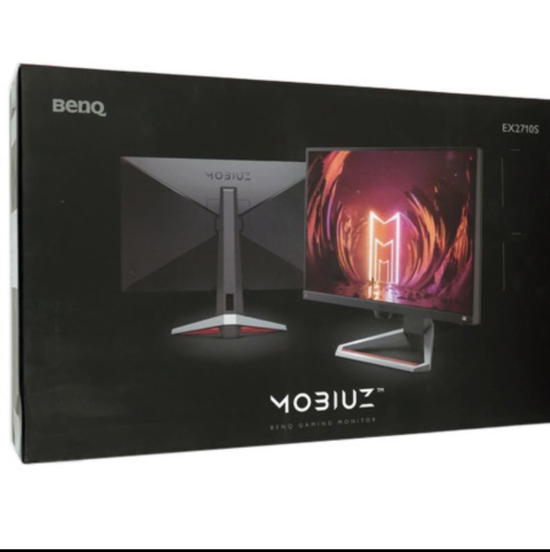 BenQ 27型 モニター MOBIUZ EX2710S-JP ダークグレー _画像1