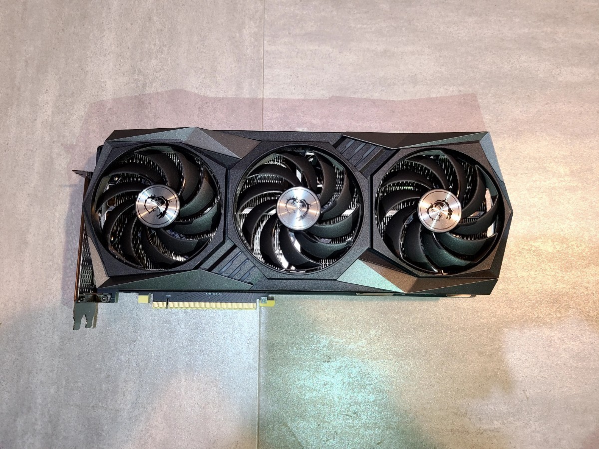 【動確済・付属品有】 MSI GeForce RTX 3080 GAMING Z TRIO 10G_画像2