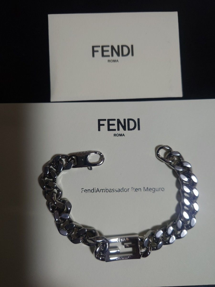 FENDIバッケットチェーンブレスレット目黒蓮|Yahoo!フリマ(旧 FENDIバッケットチェーンブレスレット目黒蓮|Yahoo!フリマ(旧