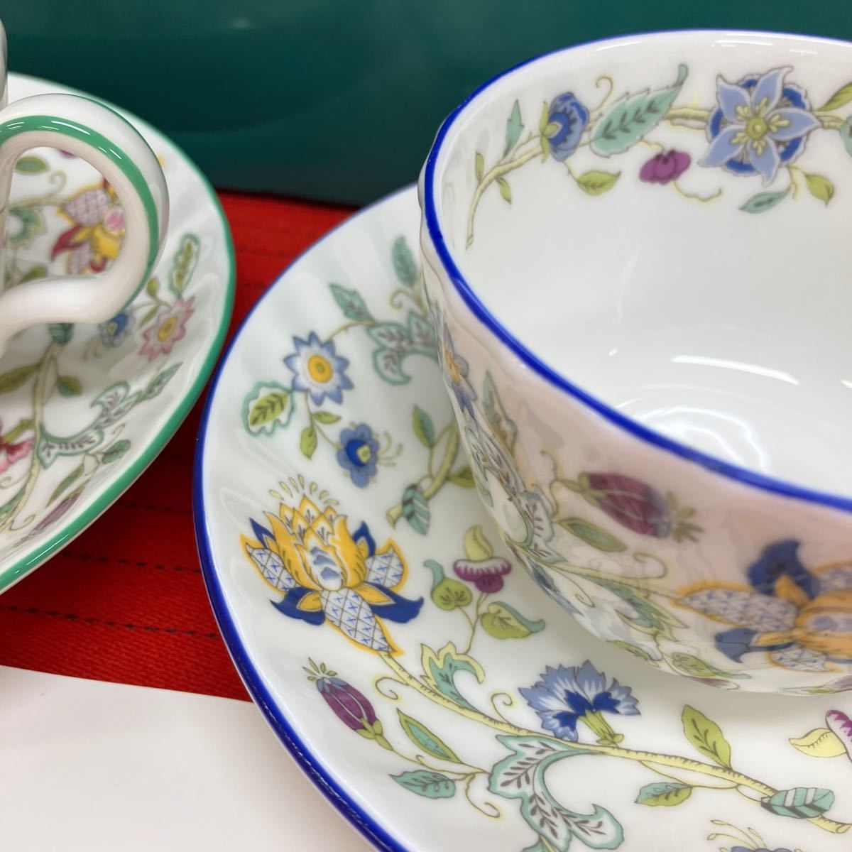 [MINTON cup & saucer pair ] Minton Western-style tableware ceramics and porcelain [A4-3①]0214