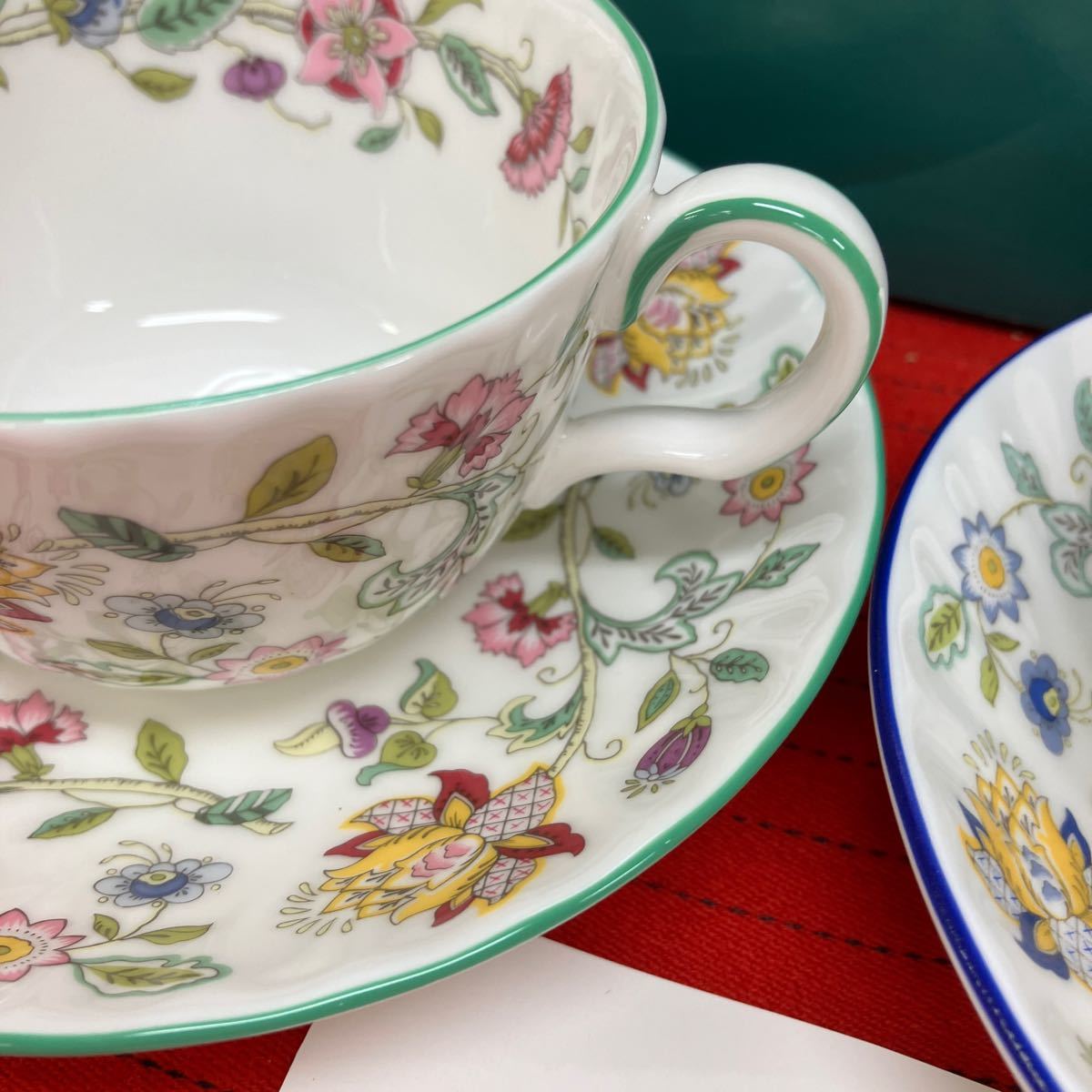 [MINTON cup & saucer pair ] Minton Western-style tableware ceramics and porcelain [A4-3①]0214