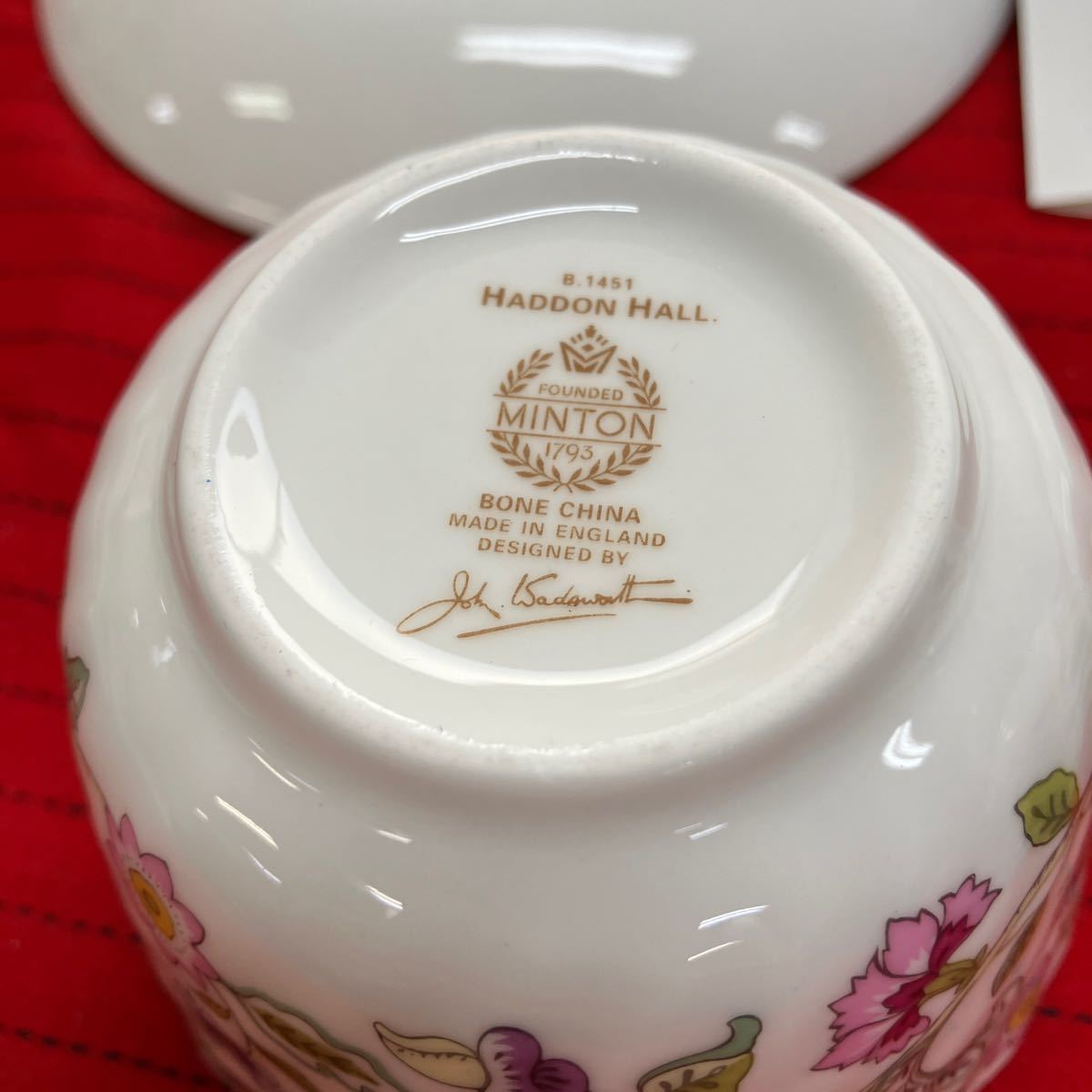 [MINTON cup & saucer pair ] Minton Western-style tableware ceramics and porcelain [A4-3①]0214