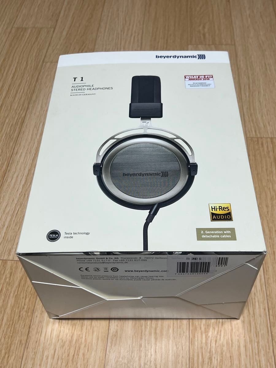 beyerdynamic ベイヤーダイナミック T1 2nd Generation ヘッドバンド・イヤーパッド交換済