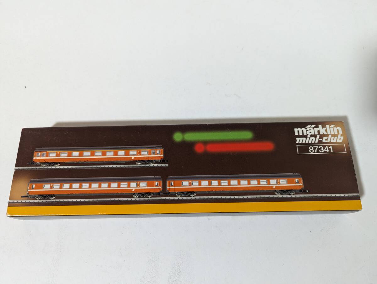 希少! 動作確認済 メルクリン 0219A4 87341 OBB 急行客車3両 希少! 動作確認済 メルクリン 0219A4 87341 OBB 急行客車3両