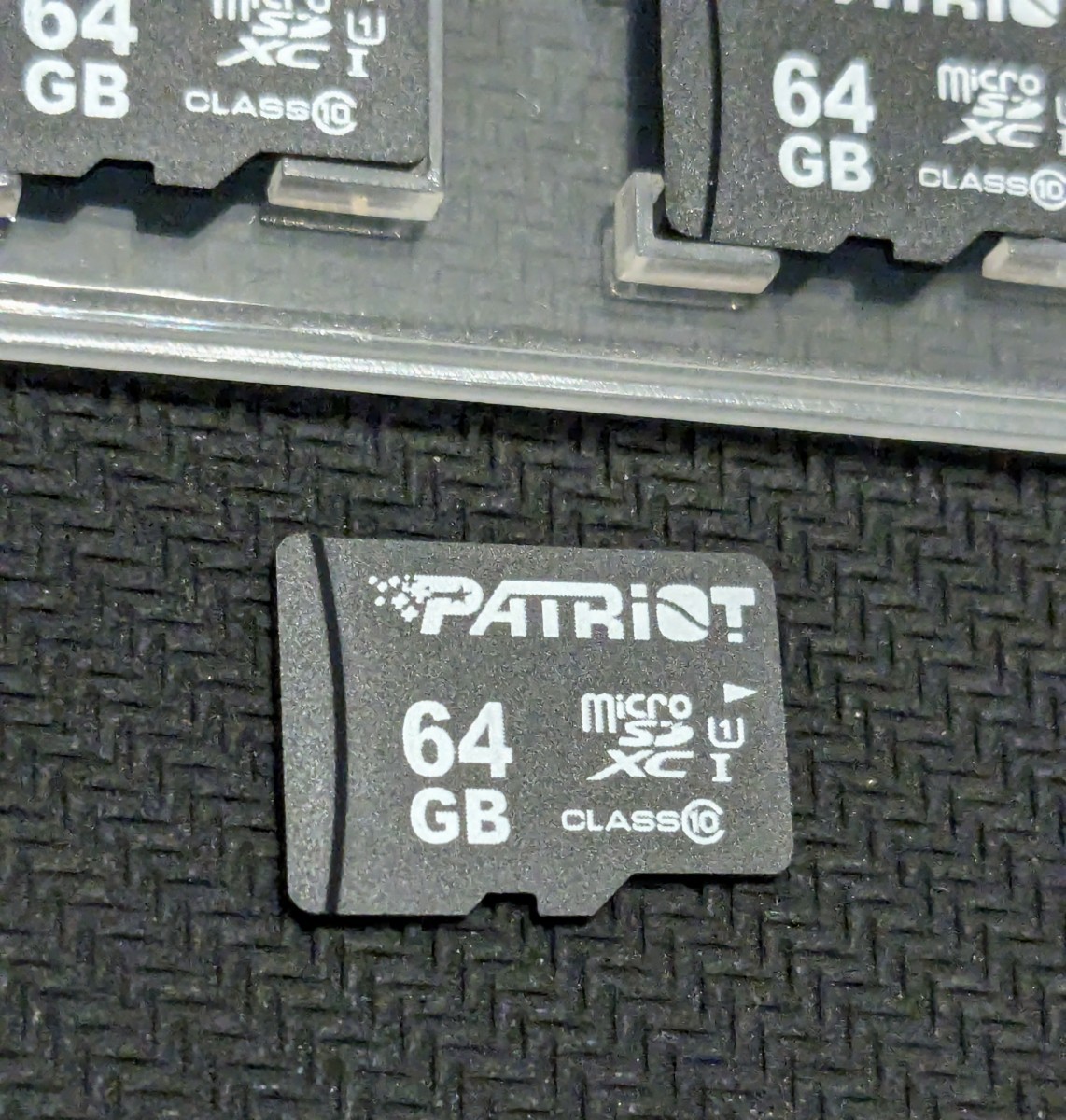 0602u1748 Patriot Memory MicroSD memory card 64GB 5 pieces set Class10 UHS-I regular goods 