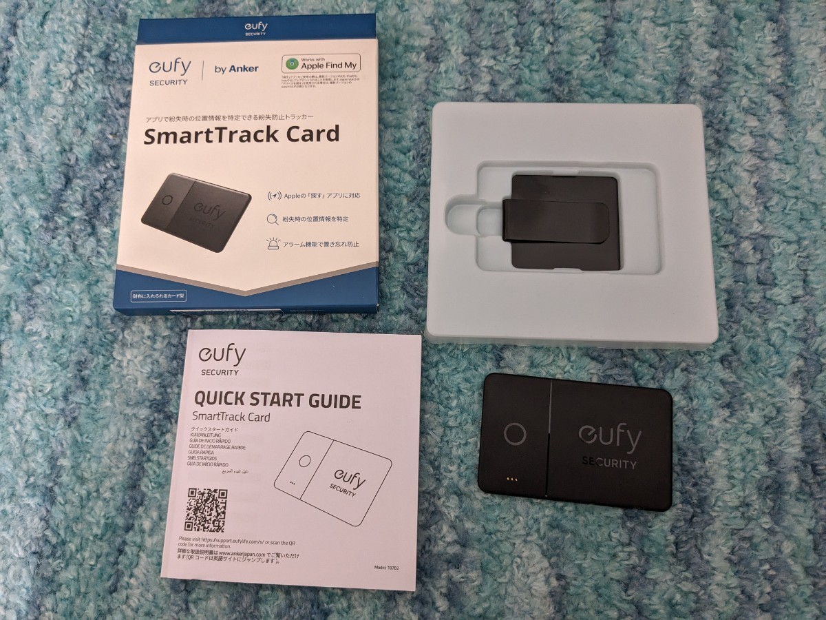 0602u1516 Anker Eufy (ユーフィ) Security SmartTrack Card (紛失防止トラッカー) の画像1