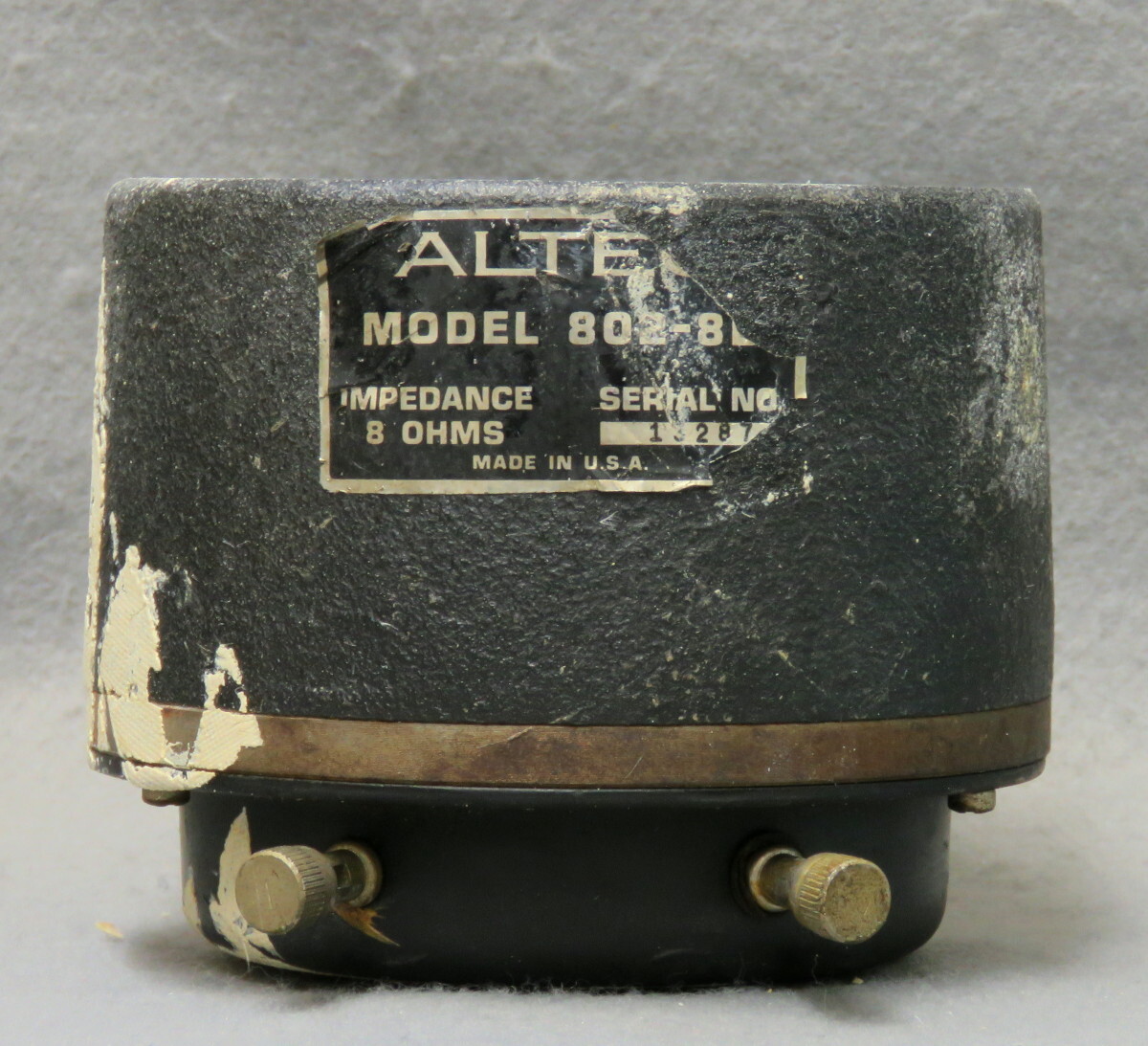 ドライバーユニット ALTEC 802-8D 1本_画像3