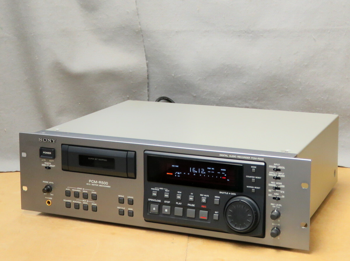 DATレコーダー SONY PCM-R500 メンテナンス済