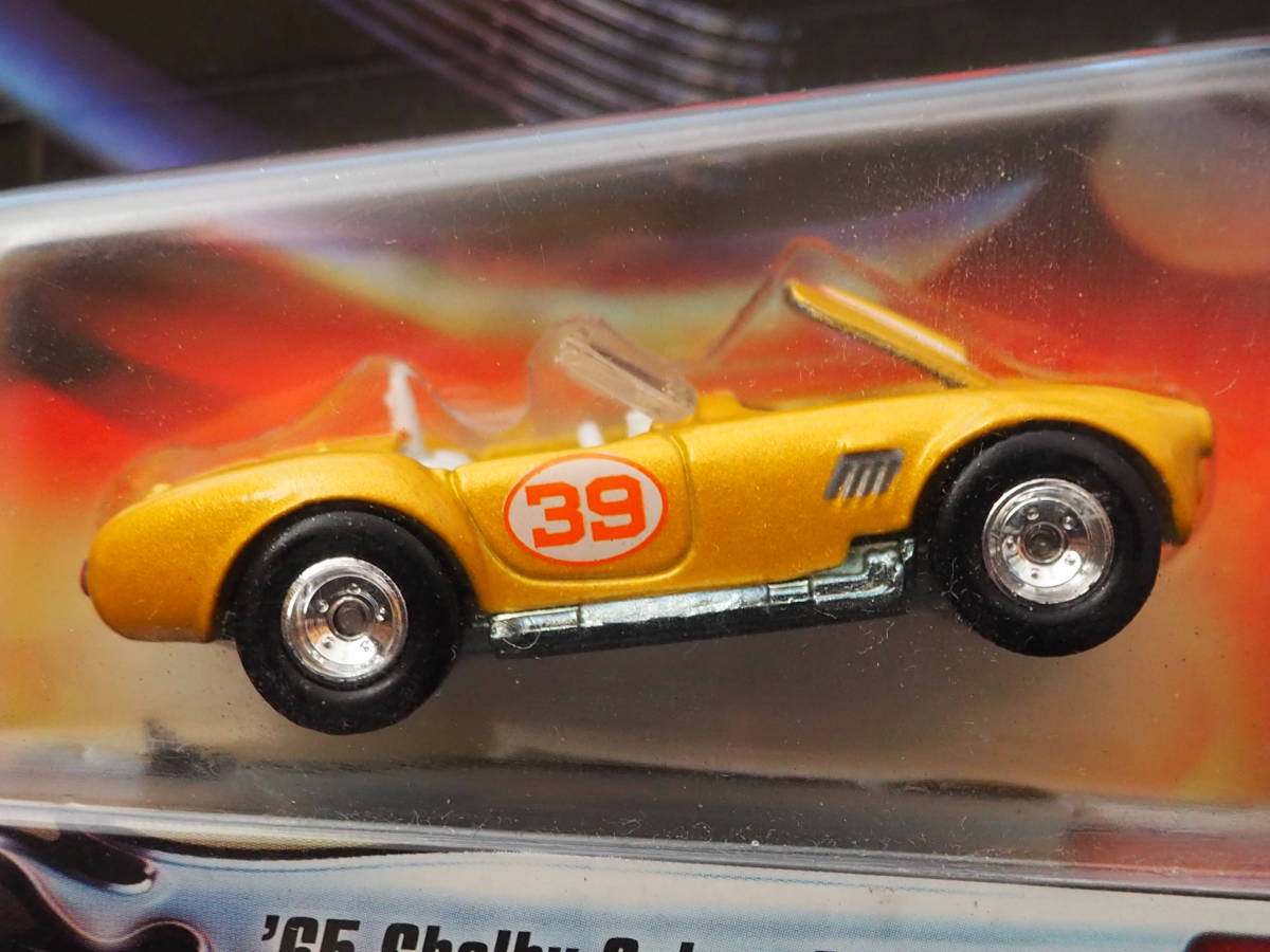 HOT WHeeLs 65 SHELBY COBRA 427 S/C 黄 ボンネット開閉 シェビー コブラ ミニカー LIMITED ULTRA HOTS MUSCLE CAR ホットウィール_画像2