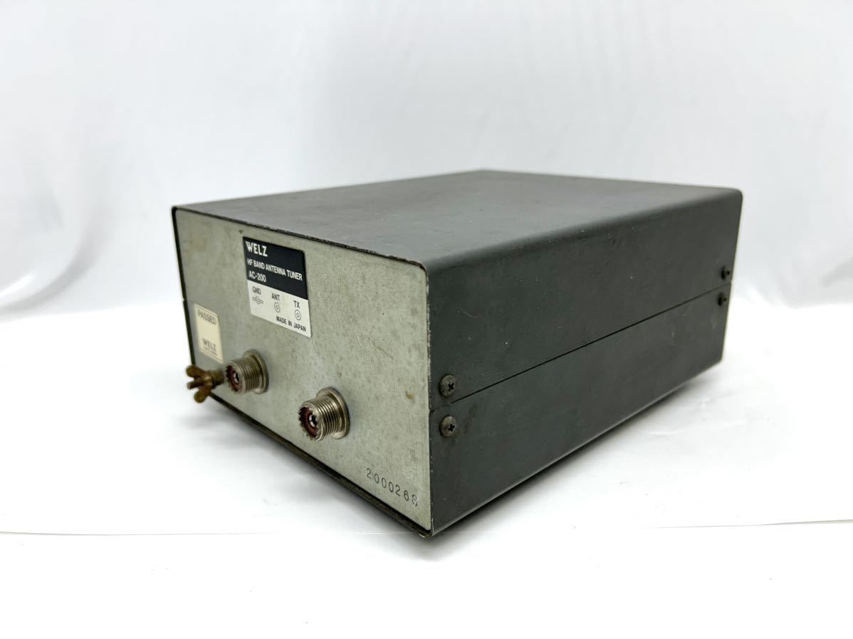 トランシーバー HF Band Antenna Tuner WELZ AC-200 WELZ AC-200 HF antenna tuner no check : Real Yahoo auction